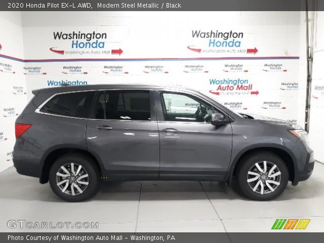 2020 Honda Pilot EX-L AWD in Modern Steel Metallic
