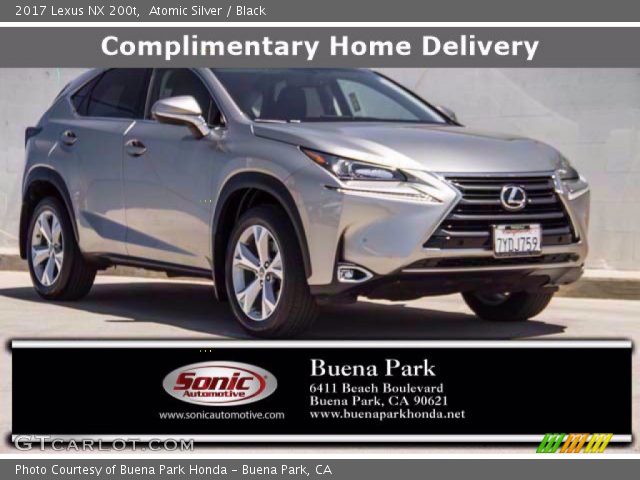 2017 Lexus NX 200t in Atomic Silver