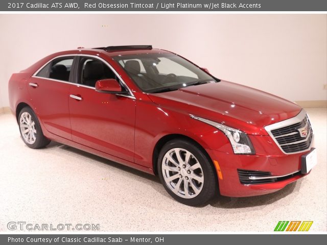 2017 Cadillac ATS AWD in Red Obsession Tintcoat