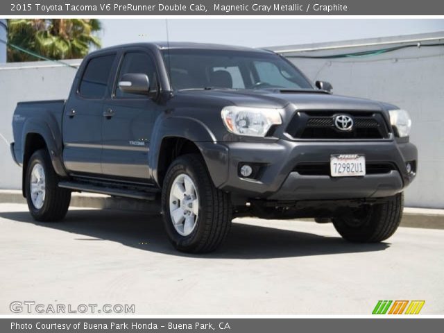 2015 Toyota Tacoma V6 PreRunner Double Cab in Magnetic Gray Metallic