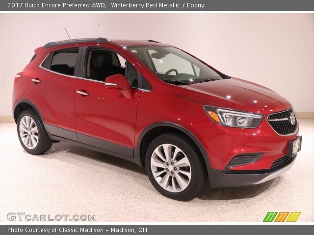 2017 Buick Encore Preferred AWD in Winterberry Red Metallic
