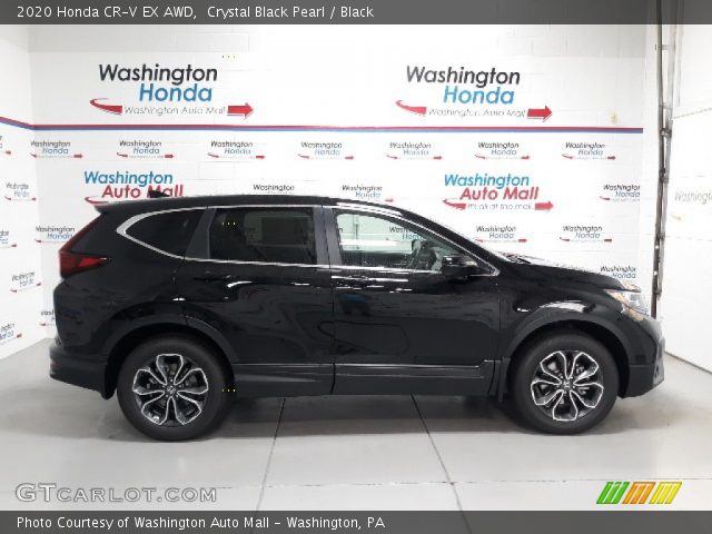 2020 Honda CR-V EX AWD in Crystal Black Pearl