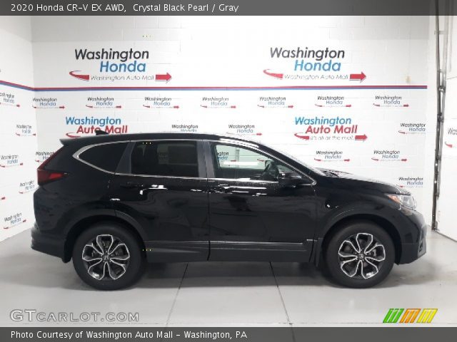 2020 Honda CR-V EX AWD in Crystal Black Pearl