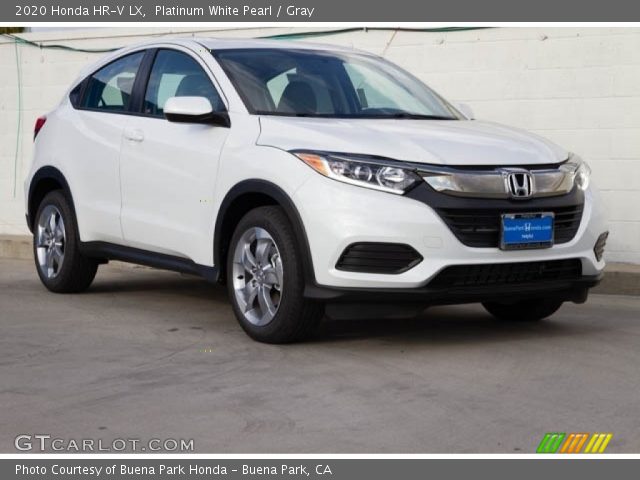 2020 Honda HR-V LX in Platinum White Pearl