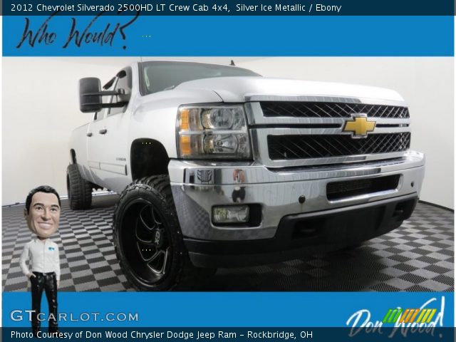 2012 Chevrolet Silverado 2500HD LT Crew Cab 4x4 in Silver Ice Metallic