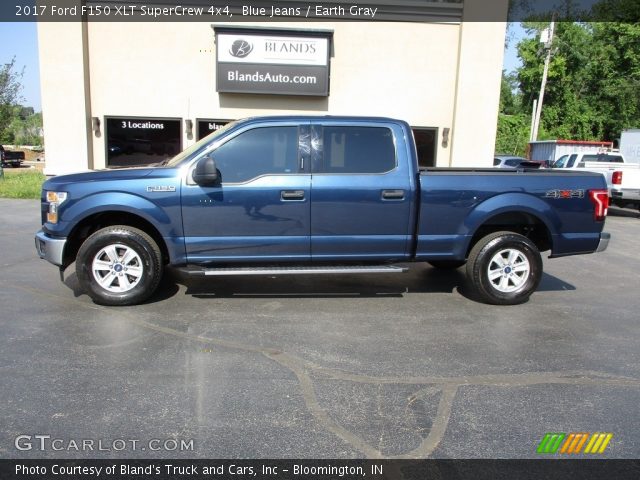 2017 Ford F150 XLT SuperCrew 4x4 in Blue Jeans