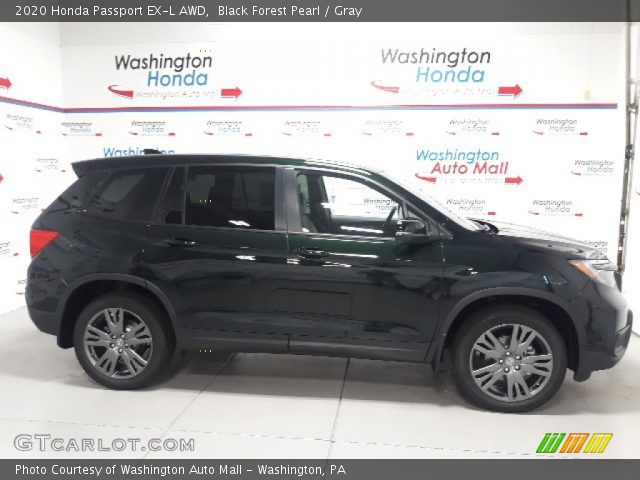2020 Honda Passport EX-L AWD in Black Forest Pearl