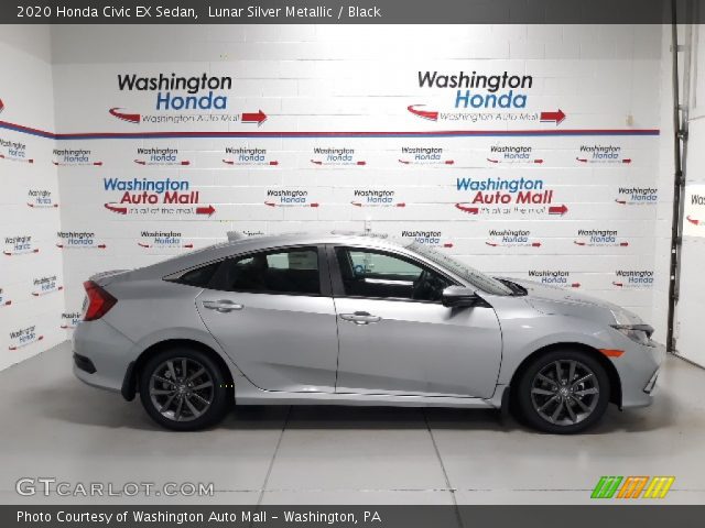 2020 Honda Civic EX Sedan in Lunar Silver Metallic