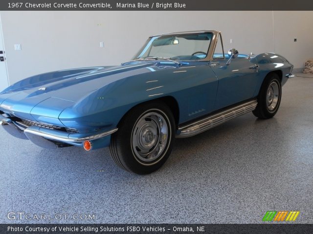 1967 Chevrolet Corvette Convertible in Marina Blue