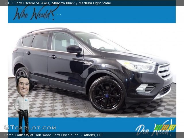 2017 Ford Escape SE 4WD in Shadow Black