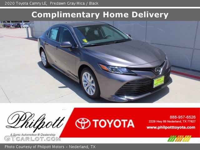 2020 Toyota Camry LE in Predawn Gray Mica
