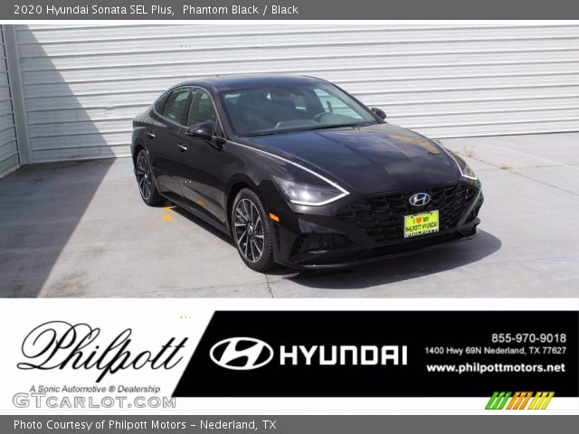 2020 Hyundai Sonata SEL Plus in Phantom Black