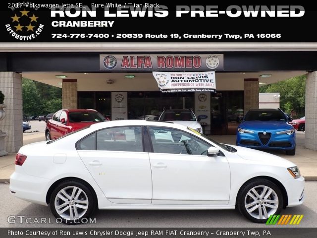 2017 Volkswagen Jetta SEL in Pure White