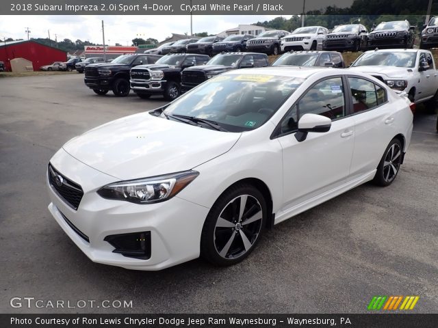 2018 Subaru Impreza 2.0i Sport 4-Door in Crystal White Pearl