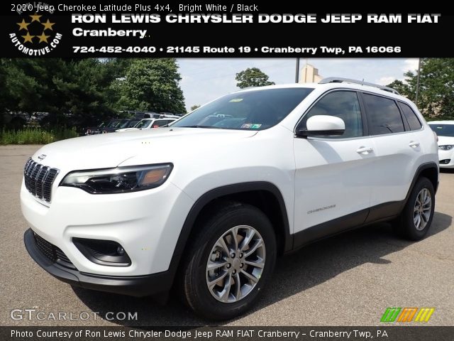 2020 Jeep Cherokee Latitude Plus 4x4 in Bright White