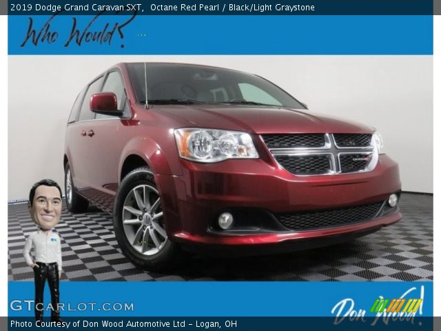2019 Dodge Grand Caravan SXT in Octane Red Pearl