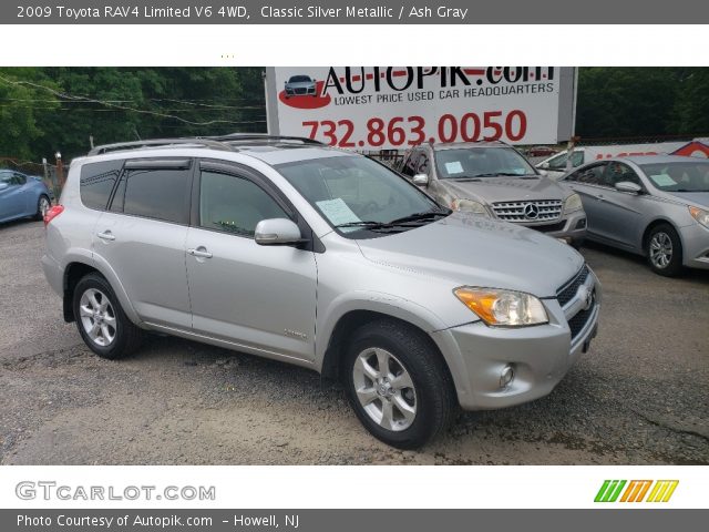 2009 Toyota RAV4 Limited V6 4WD in Classic Silver Metallic