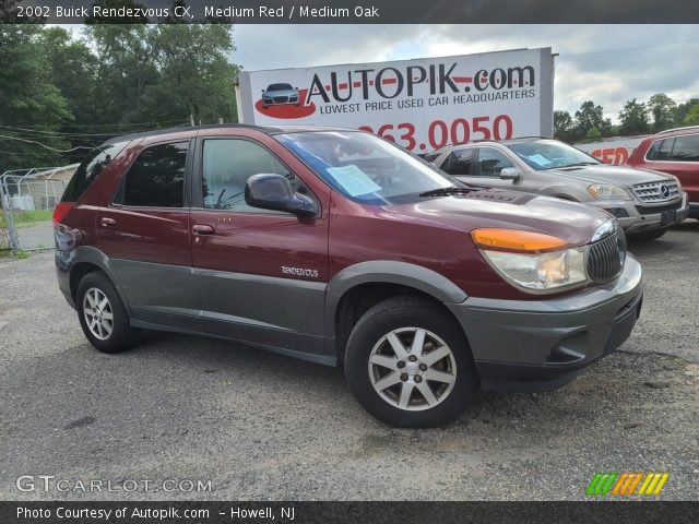 2002 Buick Rendezvous CX in Medium Red