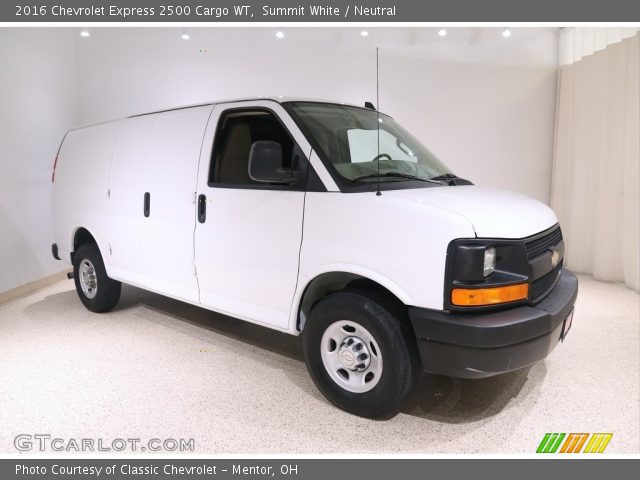 2016 Chevrolet Express 2500 Cargo WT in Summit White