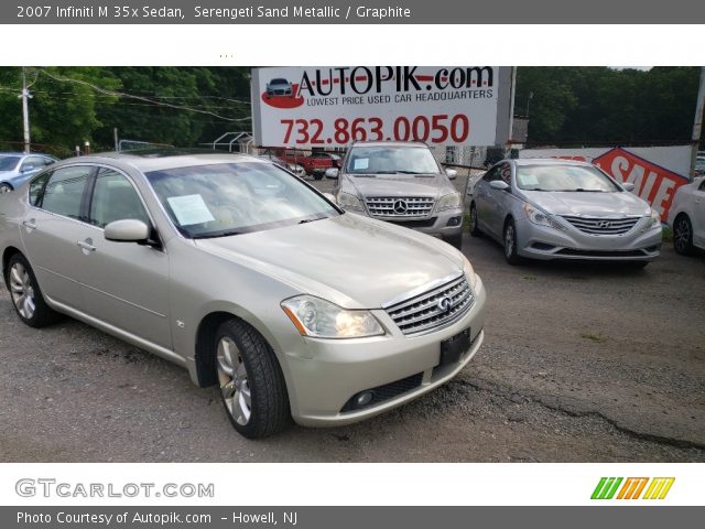 2007 Infiniti M 35x Sedan in Serengeti Sand Metallic