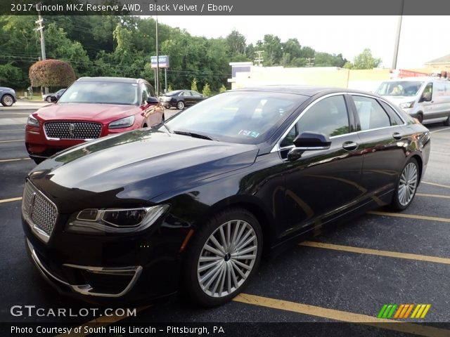 2017 Lincoln MKZ Reserve AWD in Black Velvet