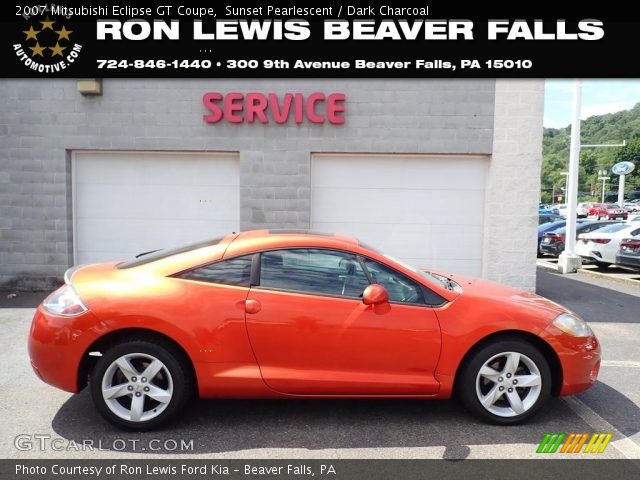 2007 Mitsubishi Eclipse GT Coupe in Sunset Pearlescent