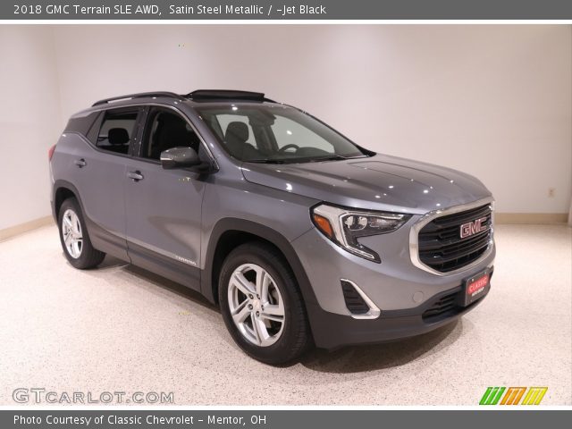 2018 GMC Terrain SLE AWD in Satin Steel Metallic