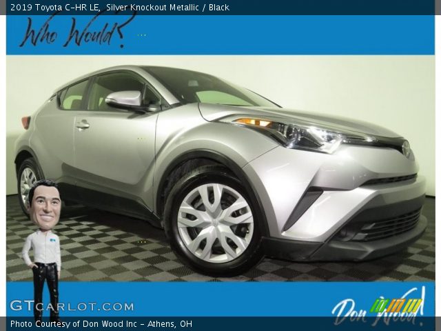 2019 Toyota C-HR LE in Silver Knockout Metallic