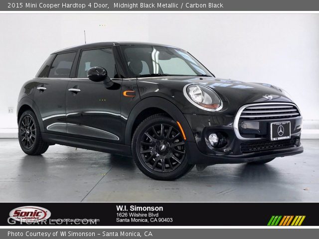 2015 Mini Cooper Hardtop 4 Door in Midnight Black Metallic