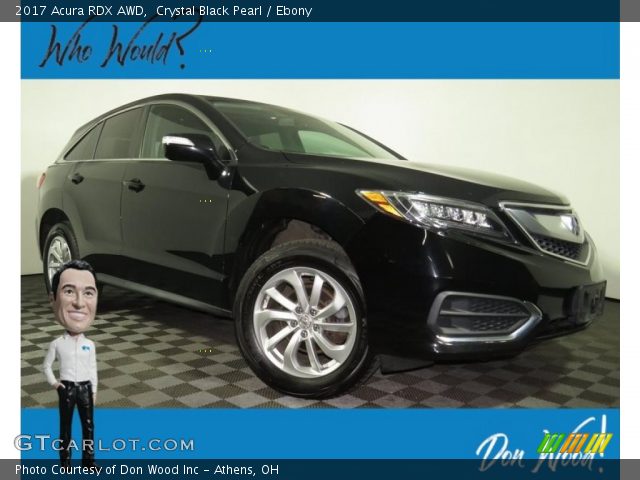 2017 Acura RDX AWD in Crystal Black Pearl
