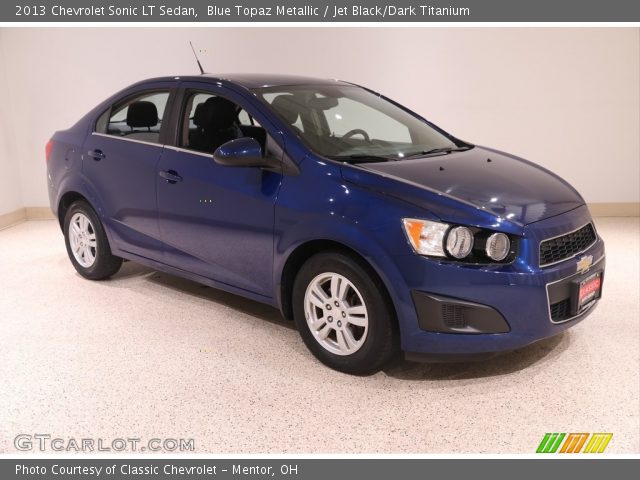 2013 Chevrolet Sonic LT Sedan in Blue Topaz Metallic