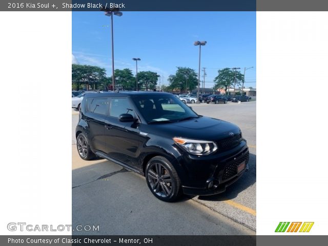 2016 Kia Soul + in Shadow Black