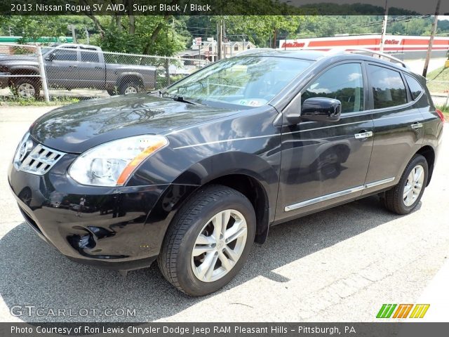 2013 Nissan Rogue SV AWD in Super Black