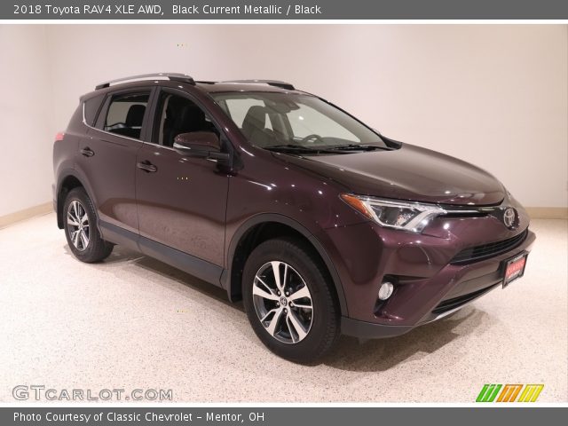 2018 Toyota RAV4 XLE AWD in Black Current Metallic