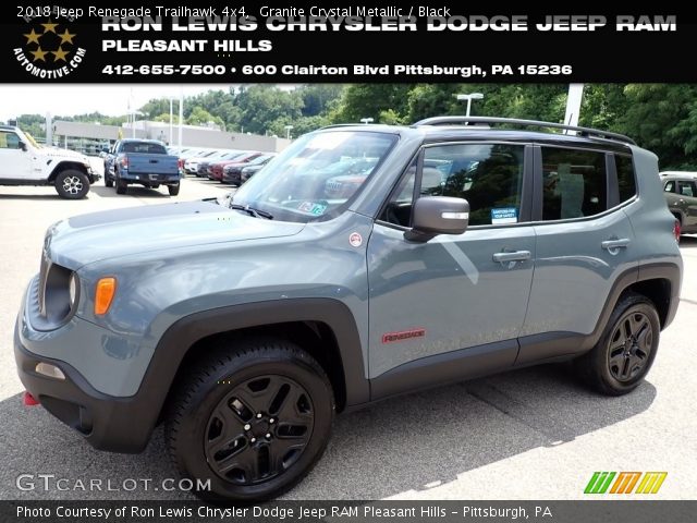 2018 Jeep Renegade Trailhawk 4x4 in Granite Crystal Metallic