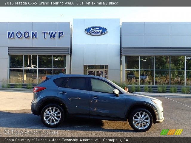 2015 Mazda CX-5 Grand Touring AWD in Blue Reflex mica