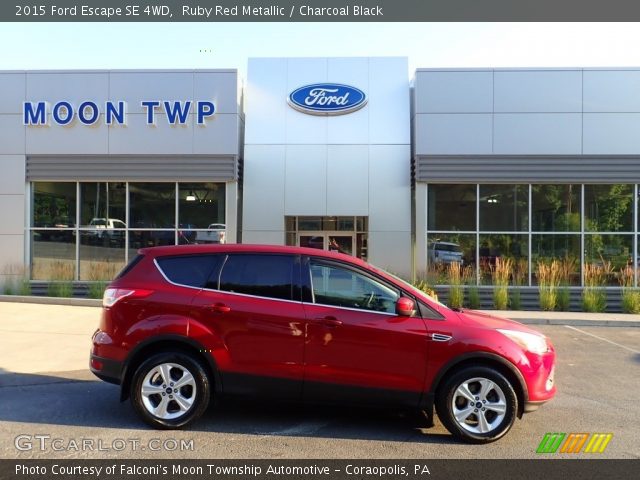 2015 Ford Escape SE 4WD in Ruby Red Metallic