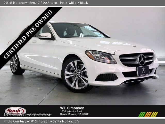 2018 Mercedes-Benz C 300 Sedan in Polar White