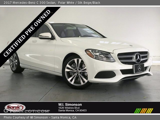 2017 Mercedes-Benz C 300 Sedan in Polar White