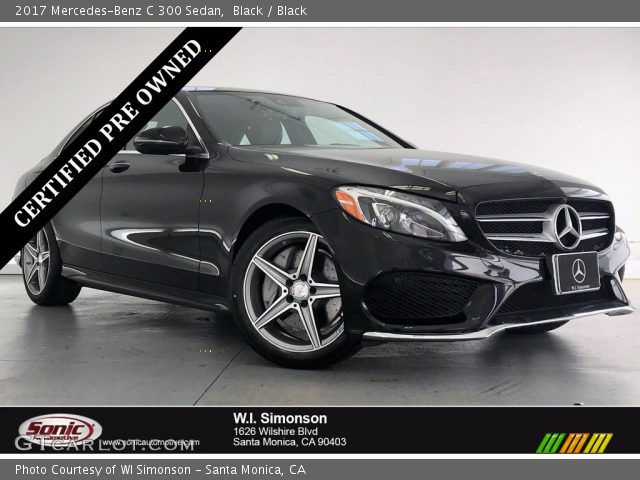 2017 Mercedes-Benz C 300 Sedan in Black