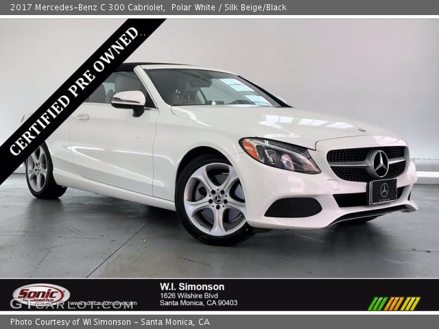 2017 Mercedes-Benz C 300 Cabriolet in Polar White
