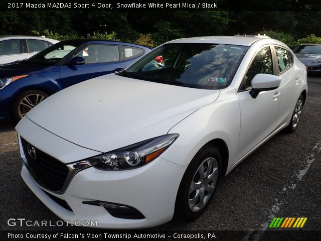 2017 Mazda MAZDA3 Sport 4 Door in Snowflake White Pearl Mica