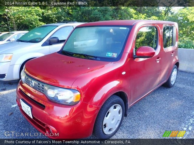 2014 Nissan Cube 1.8 S in Cayenne Red