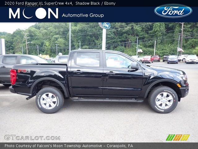 2020 Ford Ranger XL SuperCrew 4x4 in Shadow Black