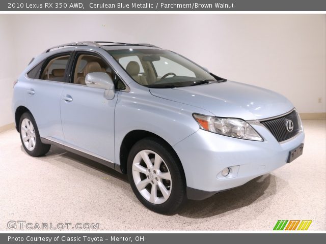 2010 Lexus RX 350 AWD in Cerulean Blue Metallic