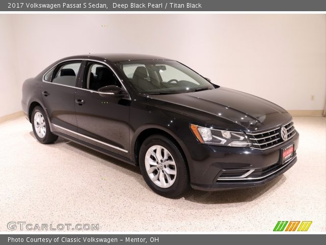 2017 Volkswagen Passat S Sedan in Deep Black Pearl