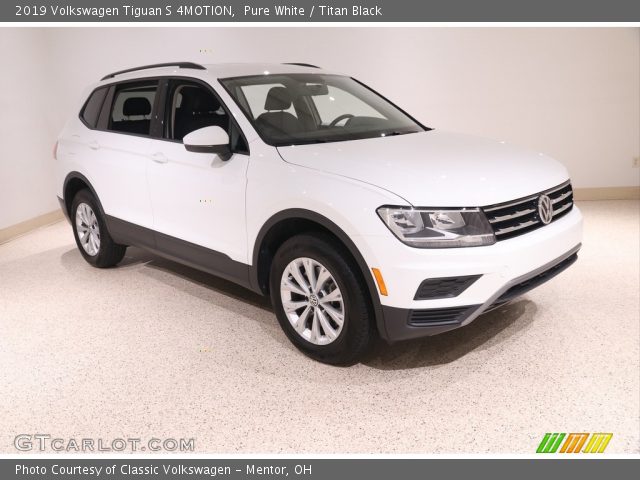 2019 Volkswagen Tiguan S 4MOTION in Pure White