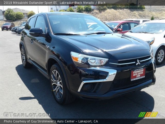 2019 Mitsubishi Outlander Sport ES in Labrador Black Metallic