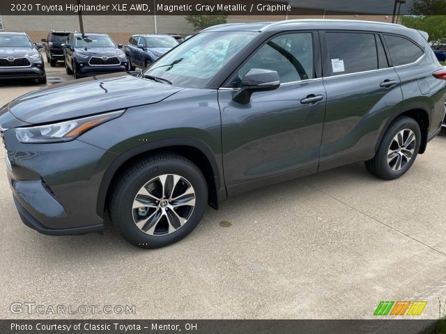 2020 Toyota Highlander XLE AWD in Magnetic Gray Metallic