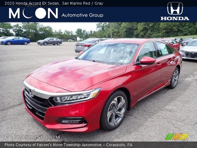 2020 Honda Accord EX Sedan in San Marino Red